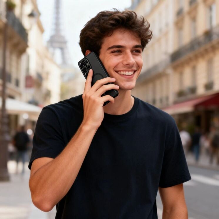 Защитный чехол Tech-Protect MagCam MagSafe для Samsung Galaxy S26 Ultra (S948) - Matte Black: фото 8 из 10