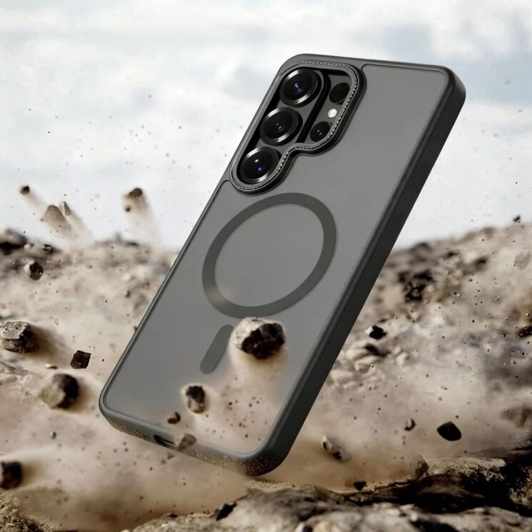 Защитный чехол Tech-Protect MagCam MagSafe для Samsung Galaxy S26 Ultra (S948) - Matte Black: фото 7 из 10