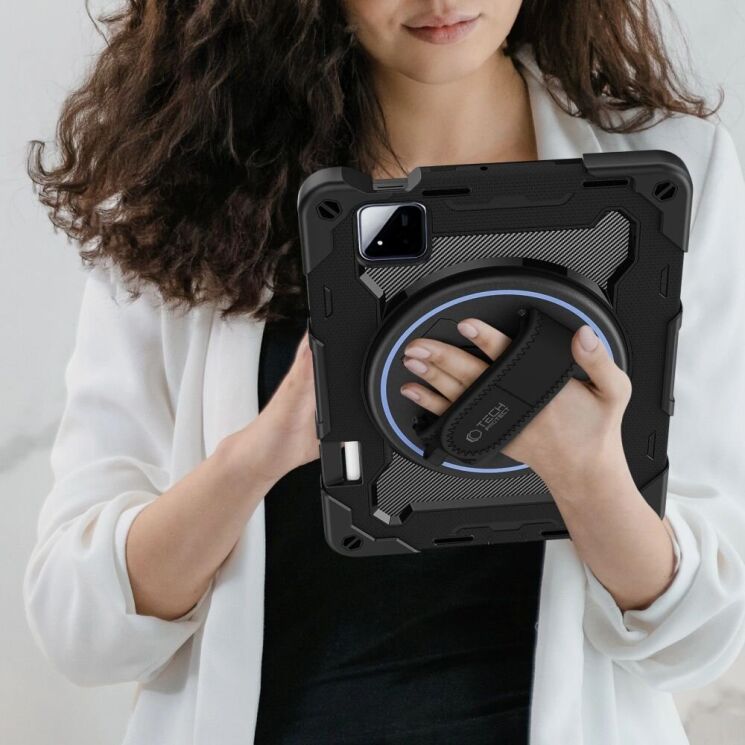 Защитный чехол Tech-Protect Solid 360 для Xiaomi Pad 8 Pro / Pad 8 / Pad 7 Pro / Pad 7 - Black (407108B) Защитный чехол Tech-Protect Solid 360 для Xiaomi Pad 8 Pro / Pad 8 / Pad 7 Pro / Pad 7 - Black: фото 8 из 8