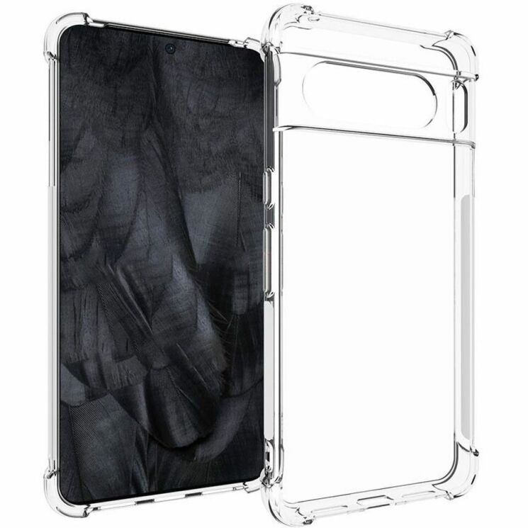 Захисний чохол UniCase AirBag для Google Pixel 8 Pro - Transparent: фото 1 з 5