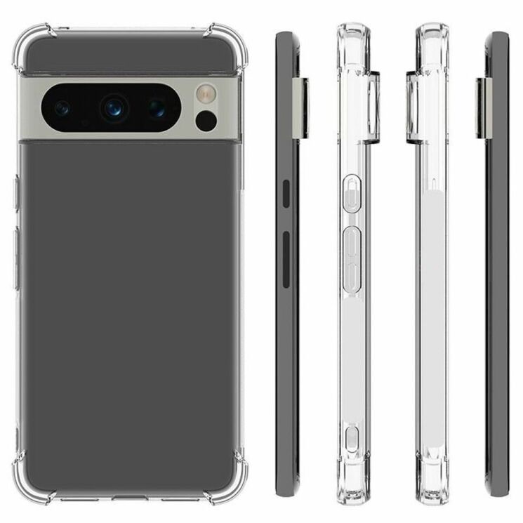 Захисний чохол UniCase AirBag для Google Pixel 8 Pro - Transparent: фото 5 з 5