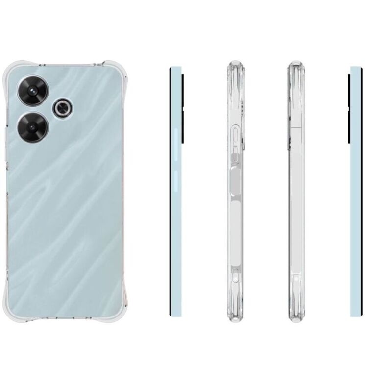 Защитный чехол UniCase AirBag для Xiaomi Redmi 13 - Transparent: фото 5 из 5