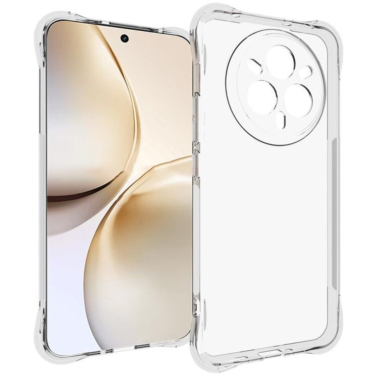 Защитный чехол UniCase AirBag Flow для Realme 14 Pro Plus - Transparent: фото 1 из 5