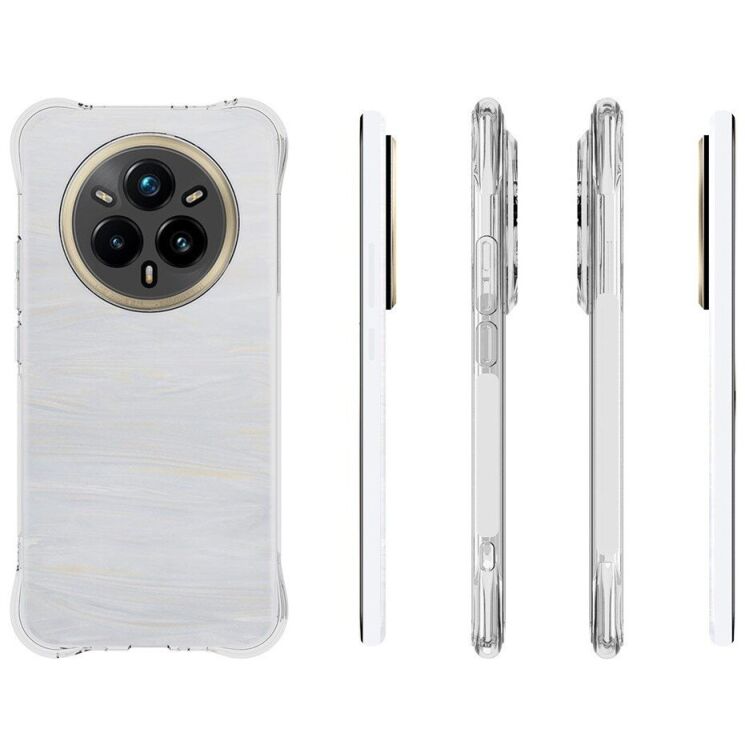 Защитный чехол UniCase AirBag Flow для Realme 14 Pro Plus - Transparent: фото 5 из 5