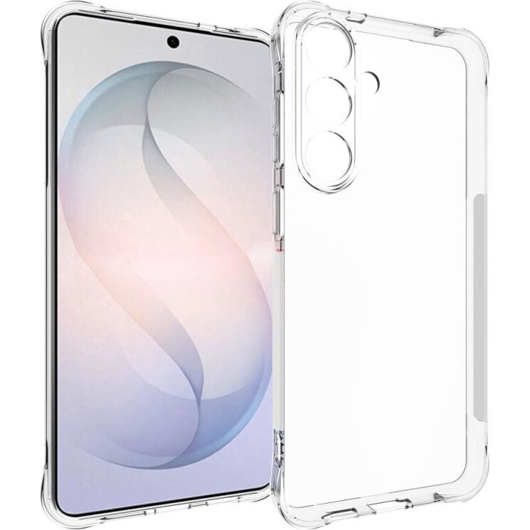 Захисний чохол UniCase AirBag Flow для Samsung Galaxy S26 FE - Transparent: фото 1 з 5