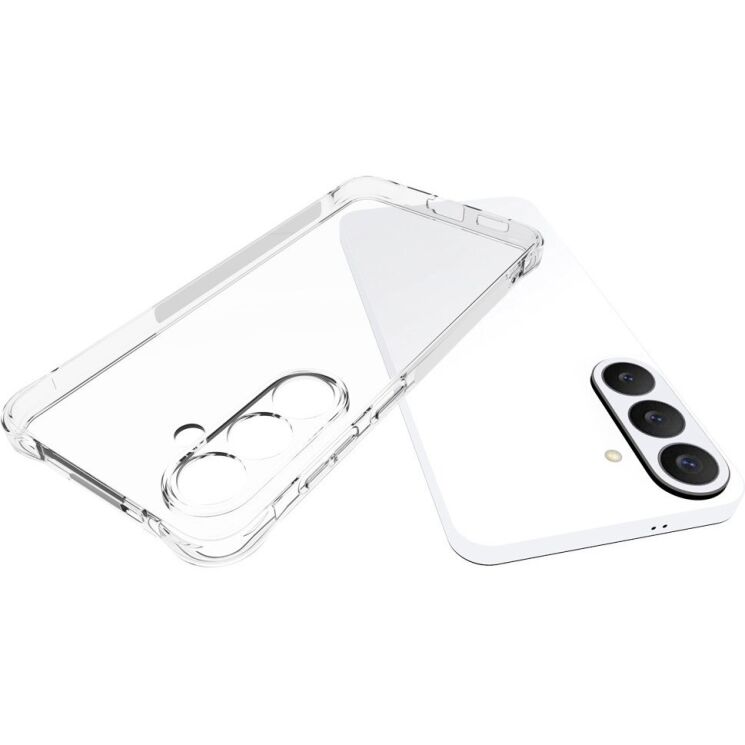 Захисний чохол UniCase AirBag Flow для Samsung Galaxy S26 FE - Transparent: фото 4 з 5