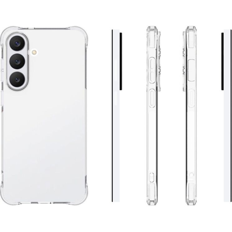 Захисний чохол UniCase AirBag Flow для Samsung Galaxy S26 FE - Transparent: фото 5 з 5