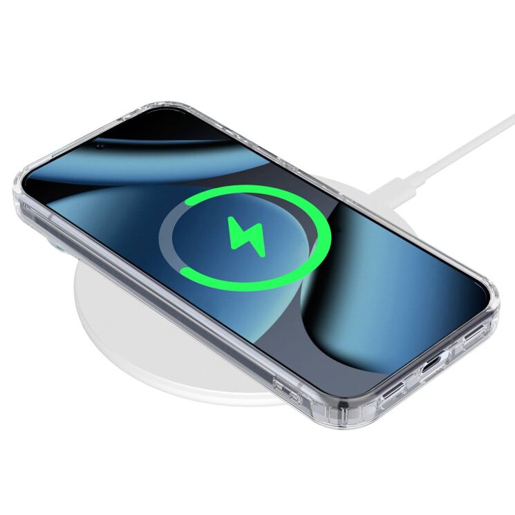 Защитный чехол UniCase AirBag MagSafe для Google Pixel 11 Pro XL - Clear: фото 4 из 8