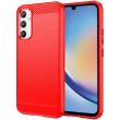 Защитный чехол UniCase Carbon для Samsung Galaxy A34 (A346) - Red (319886R)