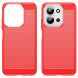 Захисний чохол UniCase Carbon для Xiaomi Redmi 15C / Poco C85 - Red (386105R). Фото 2 з 13