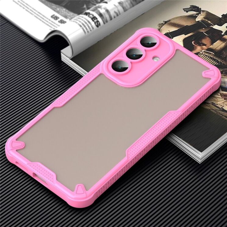 Защитный чехол UniCase Falcon Frame для Samsung Galaxy S25 FE (S731) - Pink: фото 3 из 10