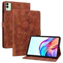 Защитный чехол UniCase Flower для TECNO Megapad 11 - Brown: фото 1 из 7