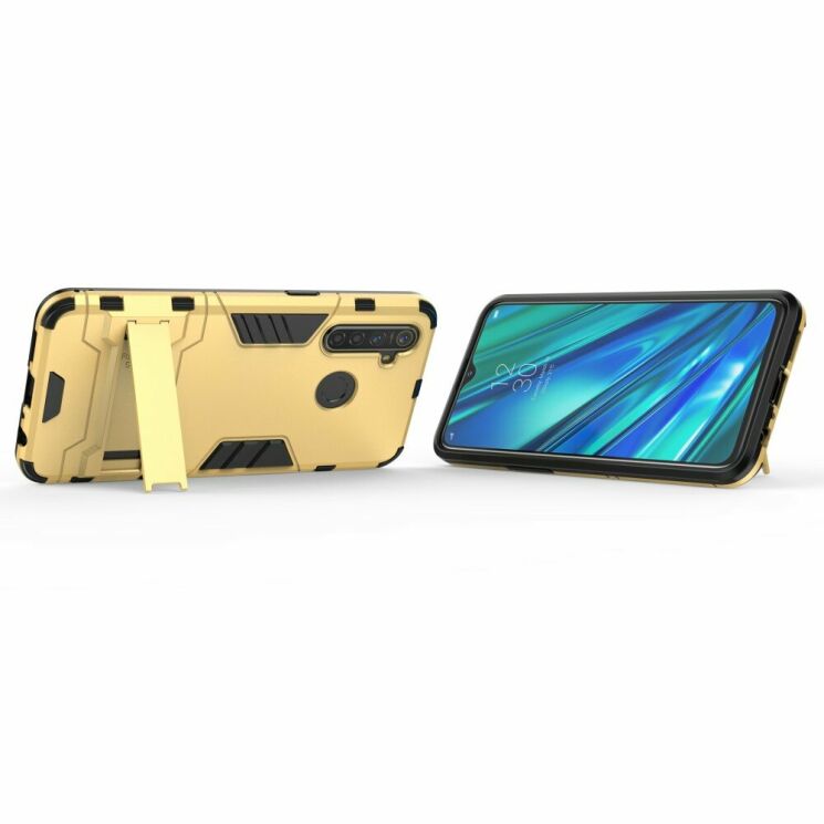 Захисний чохол UniCase Hybrid для Realme 5 Pro - Gold: фото 4 з 6