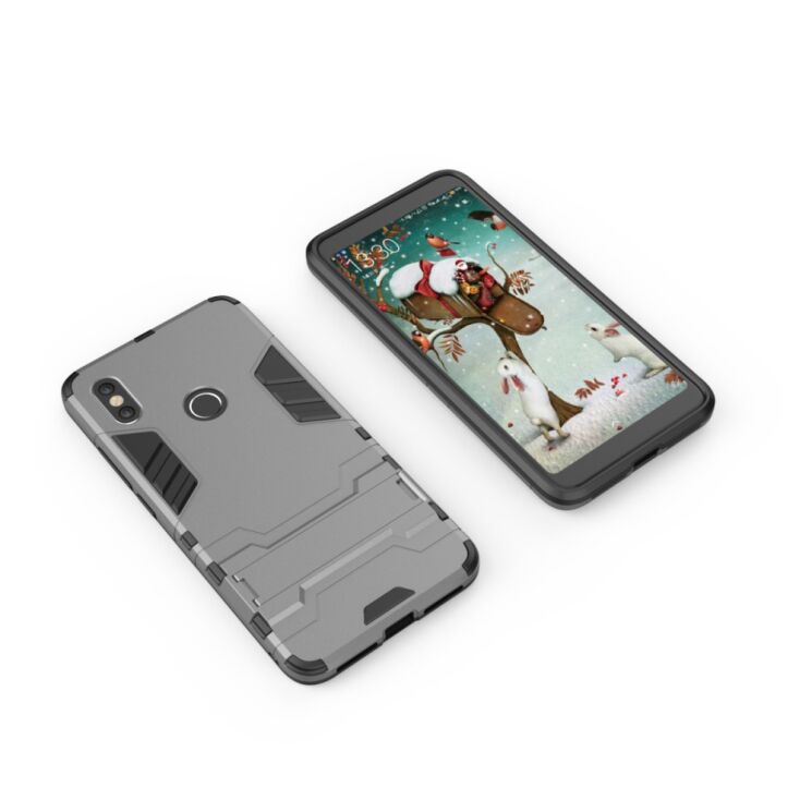 Захисний чохол UniCase Hybrid для Xiaomi Redmi S2 - Grey: фото 3 з 5