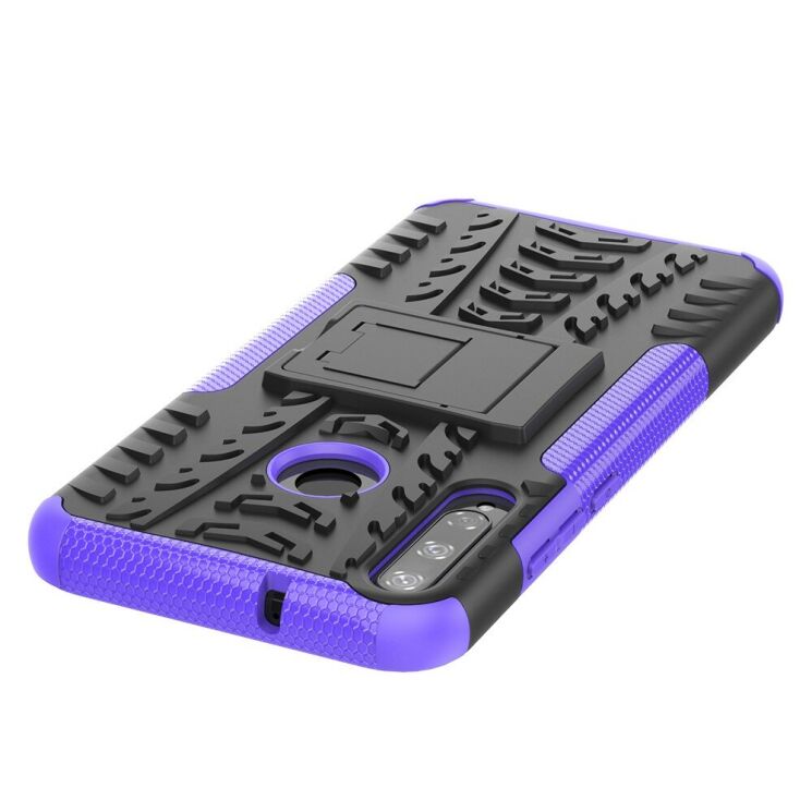 Протиударний чохол UniCase Hybrid X для Huawei P40 Lite E - Purple: фото 8 з 14