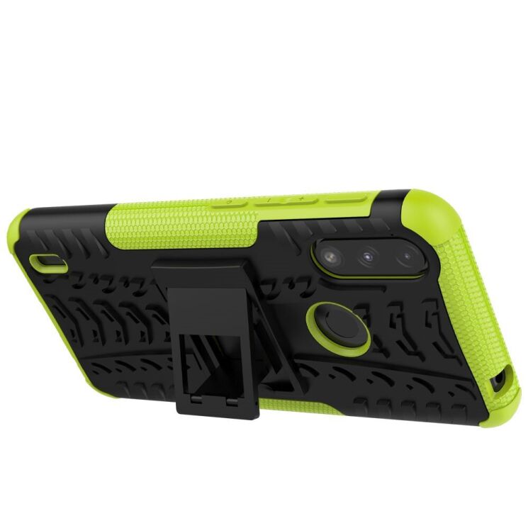 Защитный чехол UniCase Hybrid X для Motorola Moto E7 Power / Moto E7i - Green: фото 7 из 12