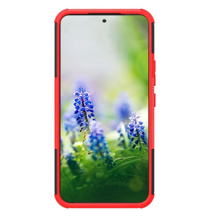 Защитный чехол UniCase Hybrid X для Samsung Galaxy A54 (A546) - Red: фото 4 из 9