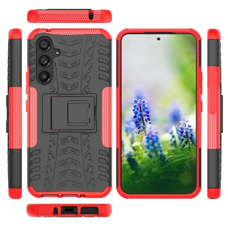 Защитный чехол UniCase Hybrid X для Samsung Galaxy A54 (A546) - Red: фото 9 из 9