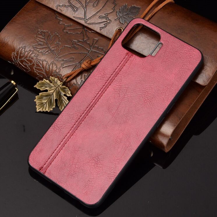 Захисний чохол UniCase Leather Series для OPPO A73 (2020) - Red: фото 4 з 10