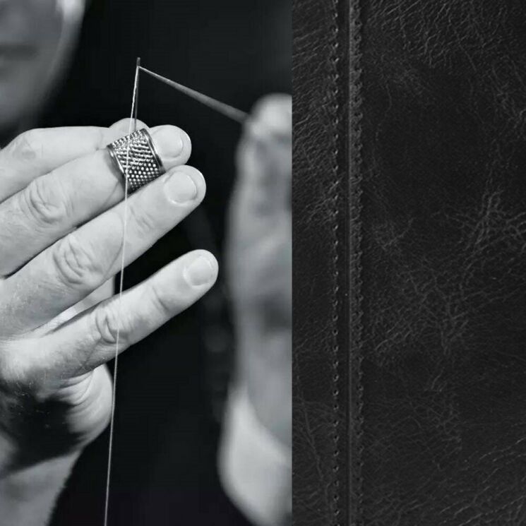 Защитный чехол UniCase Leather Series для VIVO X50 Pro - Black: фото 9 из 9