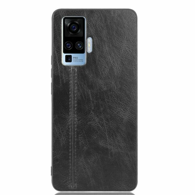 Защитный чехол UniCase Leather Series для VIVO X50 Pro - Black: фото 2 из 9