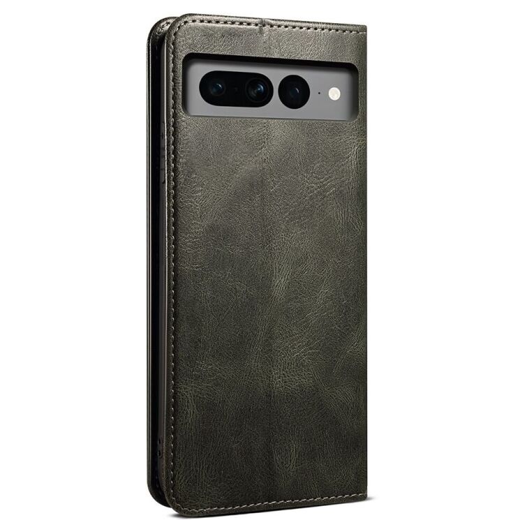 Захисний чохол UniCase Leather Wallet для Google Pixel 8 Pro - Green: фото 7 з 7