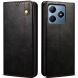 Защитный чехол UniCase Leather Wallet для Realme C63 / C61 / Note 60x - Black (359705B). Фото 1 из 6