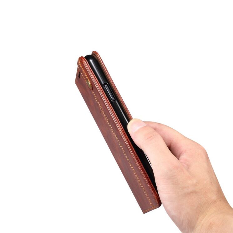 Защитный чехол UniCase Leather Wallet для Samsung Galaxy S20 FE (G780) - Black: фото 7 из 7
