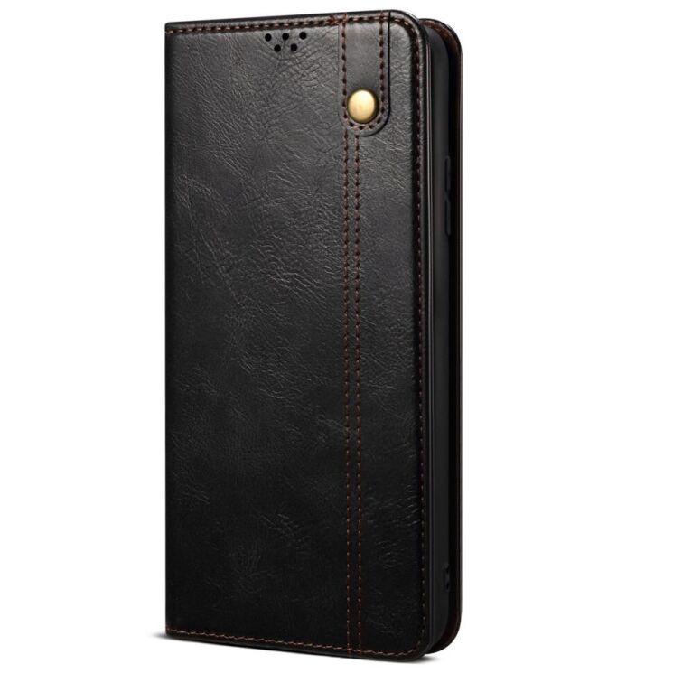 Защитный чехол UniCase Leather Wallet для Xiaomi 14 - Black: фото 5 из 7