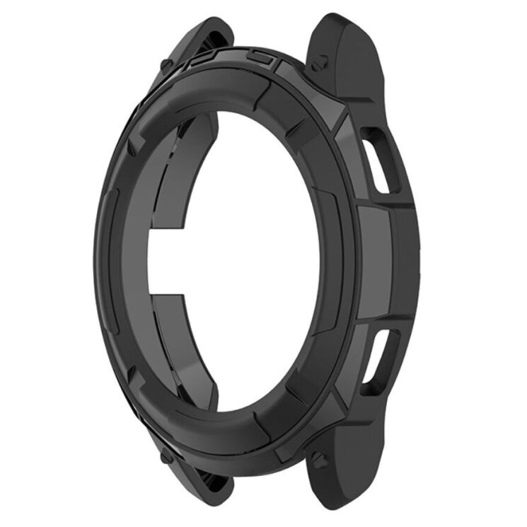 Защитный чехол UniCase Silicone Cover для Samsung Galaxy Watch 4 Classic (46mm) - Black: фото 2 из 9