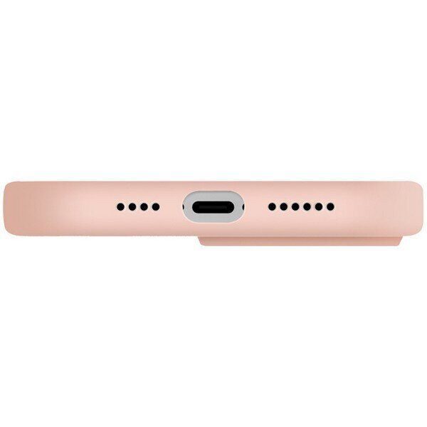 Защитный чехол UNIQ Lino Hue MagSafe для Apple iPhone 14 Pro Max - Pink: фото 5 из 5