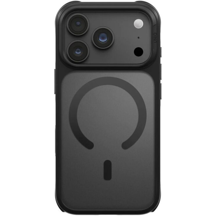 Захисний чохол UNIQ Veren MagClick для iPhone 18 Pro / 17 Pro (UNIQ-IP6.3P(2026)-VERNAFMSFST) - Black (440141B) Захисний чохол UNIQ Veren MagClick для iPhone 18 Pro / 17 Pro (UNIQ-IP6.3P(2026)-VERNAFMSFST) - Black: фото 2 з 11