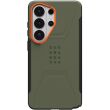 Захисний чохол URBAN ARMOR GEAR Civilian MagSafe для Samsung Galaxy S26 Ultra (S948) 214535117297 - Olive Drab / Orange (408572OG)