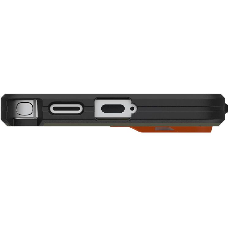 Защитный чехол URBAN ARMOR GEAR Civilian MagSafe для Samsung Galaxy S26 Ultra (S948) 214535117297 - Olive Drab / Orange: фото 4 из 12