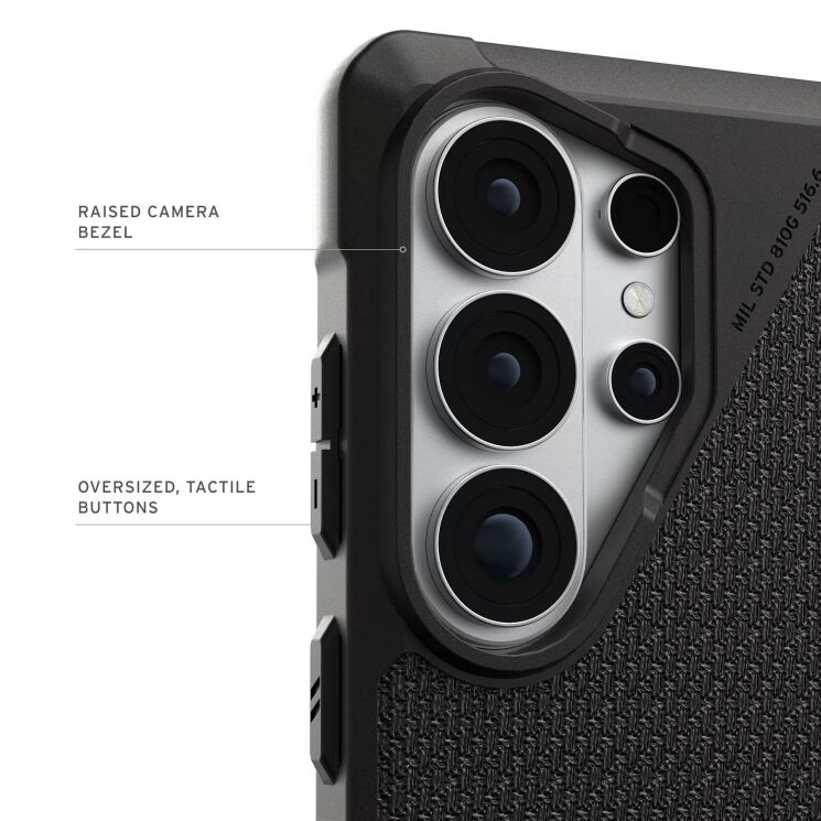 Защитный чехол URBAN ARMOR GEAR Metropolis LT Kevlar MagSafe для Samsung Galaxy S26 Ultra (S948) 214529113940 - Kevlar Black (408511B) Защитный чехол URBAN ARMOR GEAR Metropolis LT Kevlar MagSafe для Samsung Galaxy S26 Ultra (S948) 214529113940 - Kevlar Black: фото 6 из 12