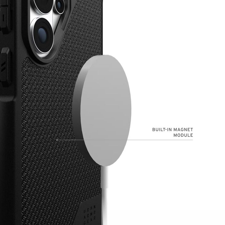 Защитный чехол URBAN ARMOR GEAR Metropolis LT Kevlar MagSafe для Samsung Galaxy S26 Ultra (S948) 214529113940 - Kevlar Black (408511B) Защитный чехол URBAN ARMOR GEAR Metropolis LT Kevlar MagSafe для Samsung Galaxy S26 Ultra (S948) 214529113940 - Kevlar Black: фото 10 из 12