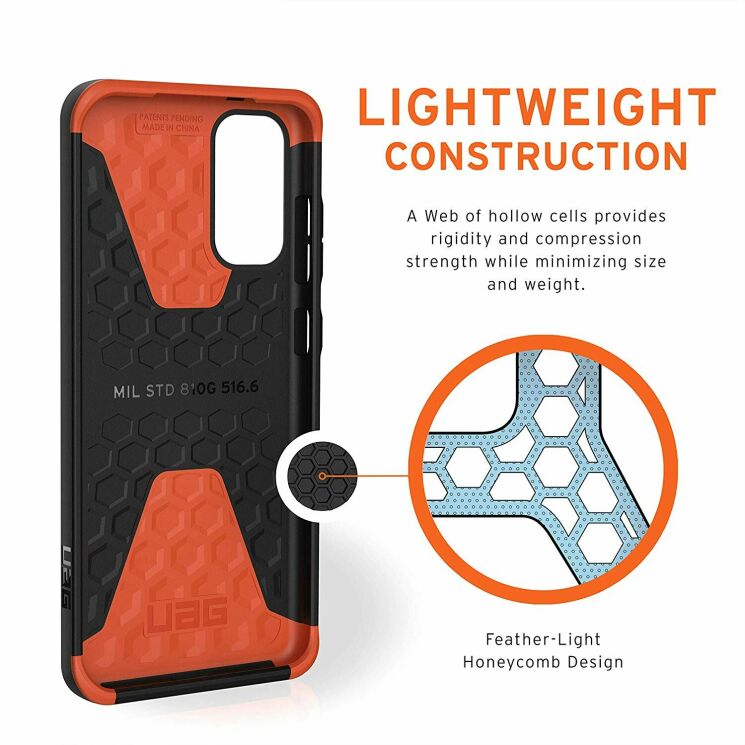 Защитный чехол URBAN ARMOR GEAR (UAG) Civilian для Samsung Galaxy S20 (G980) - Olive Drab: фото 8 из 8