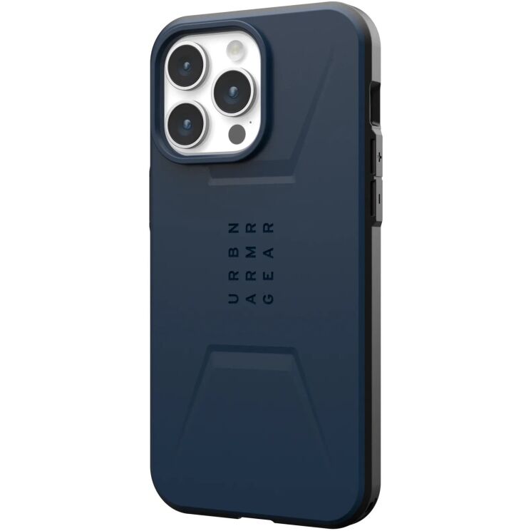 Защитный чехол URBAN ARMOR GEAR (UAG) Civilian MagSafe для Apple iPhone 15 Pro Max - Mallard: фото 2 из 10