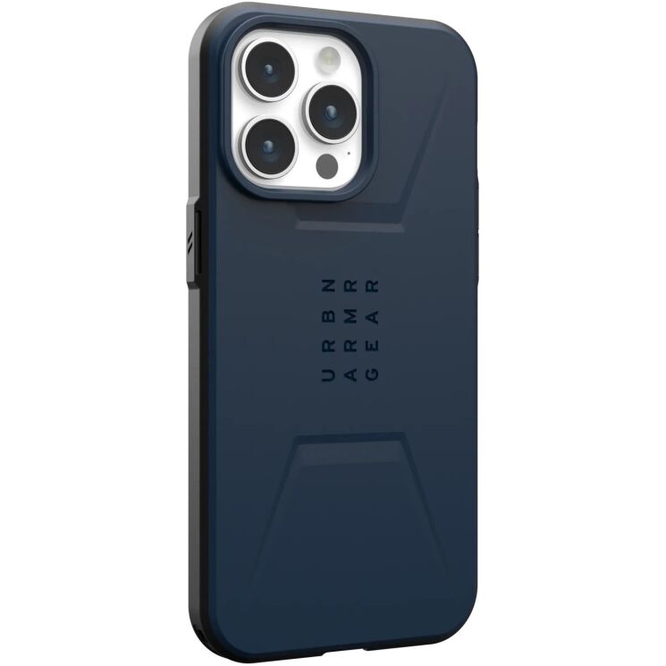 Защитный чехол URBAN ARMOR GEAR (UAG) Civilian MagSafe для Apple iPhone 15 Pro Max - Mallard: фото 3 из 10