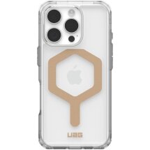 Захисний чохол URBAN ARMOR GEAR (UAG) Plyo MagSafe для Apple iPhone 16 Pro - Ice / Gold: фото 1 з 10