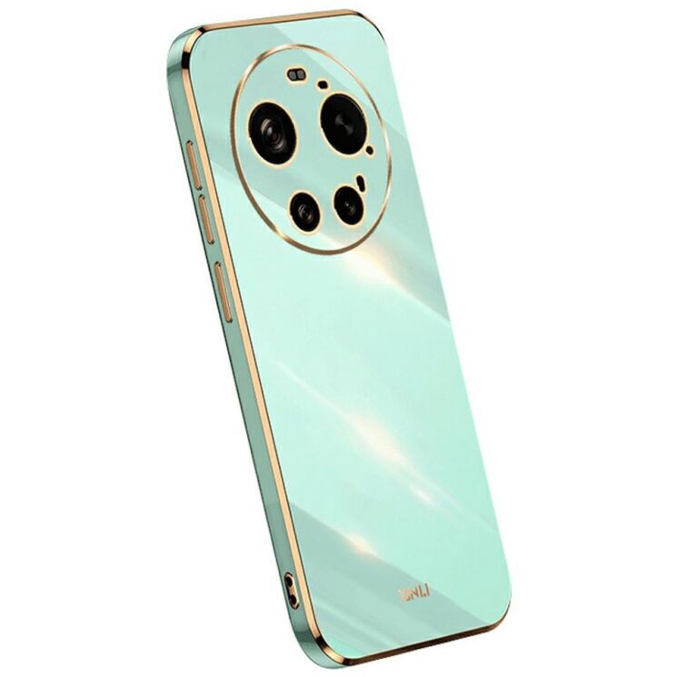 Защитный чехол XINLI Porcelain Design для Xiaomi 17 Ultra - Cyan: фото 1 из 8