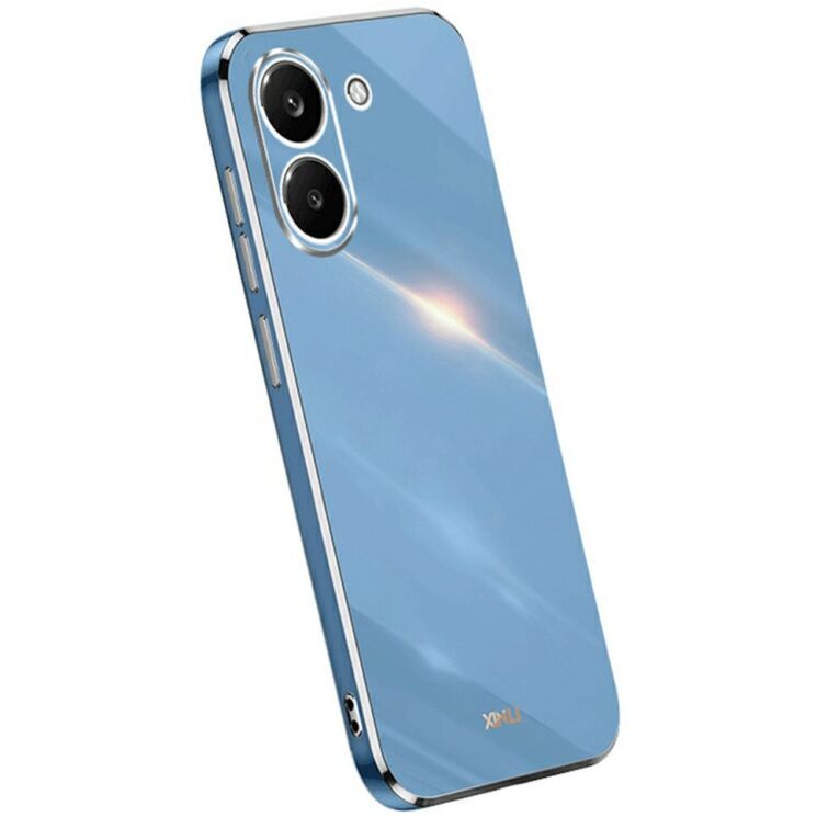 Захисний чохол XINLI Porcelain Design для Xiaomi Poco X8 Pro - Blue: фото 1 з 9