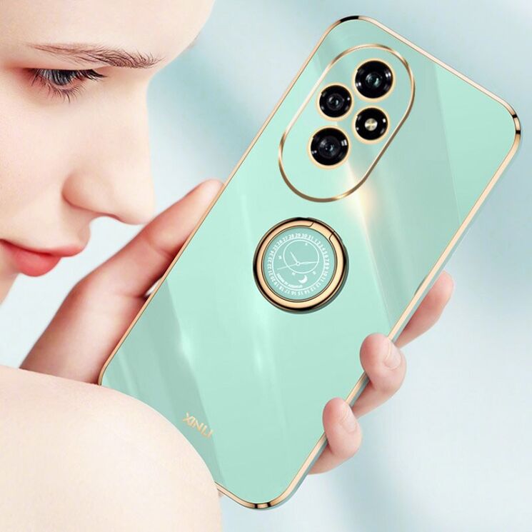 Захисний чохол XINLI Porcelain Magnetic для Honor 200 - White: фото 6 з 7