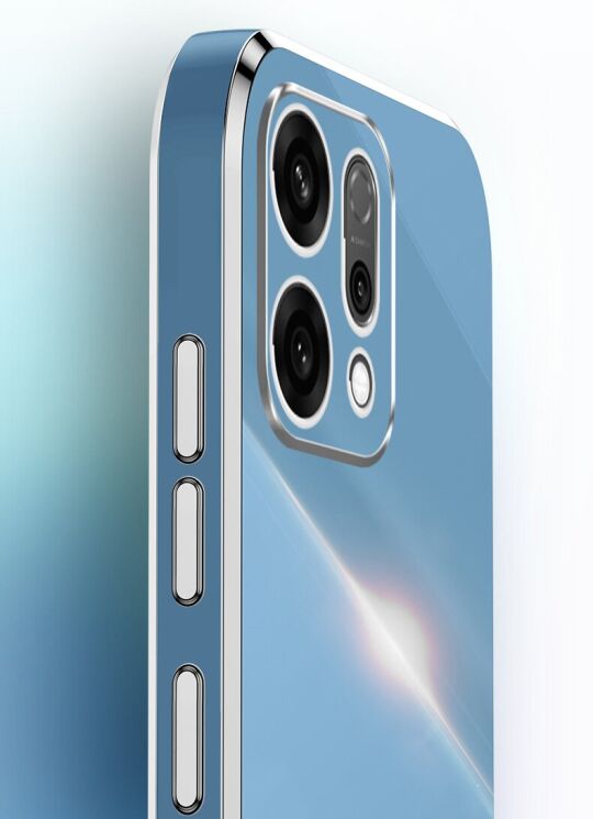 Захисний чохол XINLI Porcelain Magnetic для OPPO Reno 14 5G - Black: фото 6 з 8