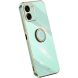 Защитный чехол XINLI Porcelain Ring для OPPO A6x - Cyan (406527C). Фото 1 из 6
