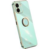 Захисний чохол XINLI Porcelain Ring для OPPO A6x - Cyan: фото 1 з 6