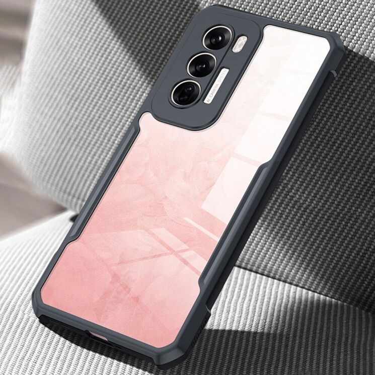 Защитный чехол XUNDD Rugged Case для OPPO Reno 12 - Black: фото 2 из 3