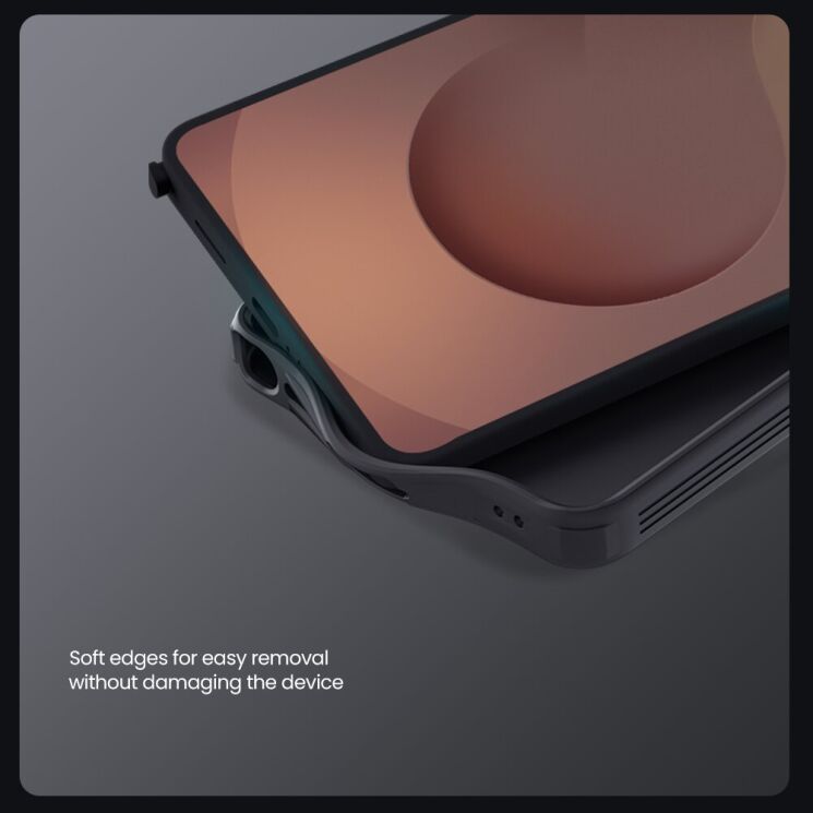 Защитный (PC+TPU) чехол NILLKIN Frosted Shield Pro Magnetic для Samsung Galaxy S26 Ultra - Black: фото 11 из 17