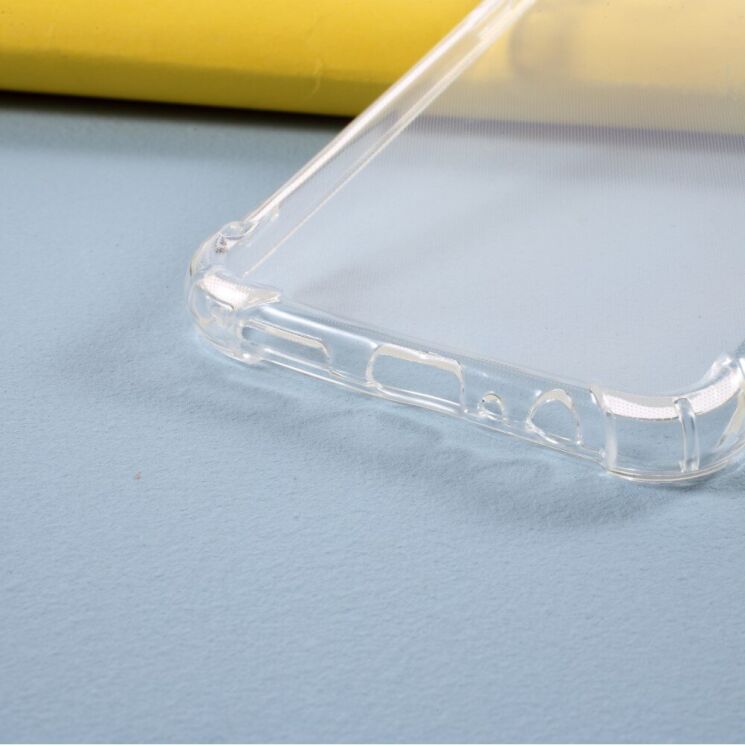 Чохол з посиленими кутами UniCase AirBag для VIVO V20 - Transparent: фото 5 з 7