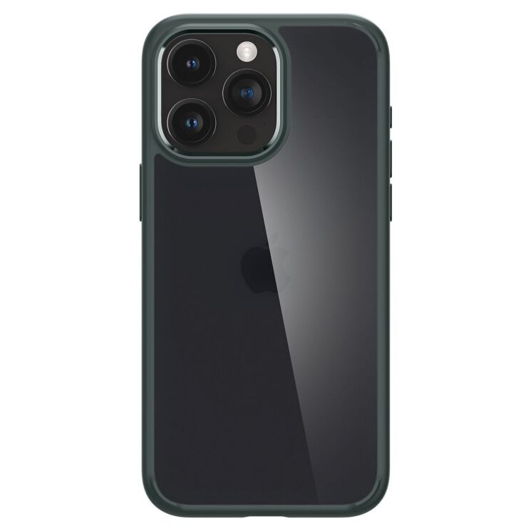 Захисний чохол Spigen Ultra Hybrid для iPhone 15 Pro Max (ACS06569) - Frost Green: фото 6 з 15